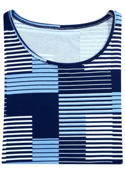 Damen Mona Kurzarm<Shirt mit Rundhalsausschnitt in 3 Farben