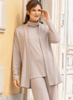 Outlet Shirtjacke in lässiger Form Damen Langarm