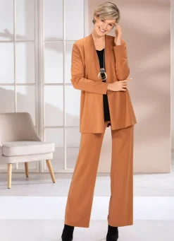 Outlet Shirtjacke in verschlussloser Form in 4 Farben Damen Shirtjacken