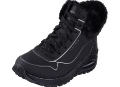 Best SKECHERS, gefütterte Damen-Boots, Winterschuhe, mit flauschigem Plüschkragen Damen Winterschuhe|Stiefel & Stiefeletten