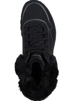 Best SKECHERS, gefütterte Damen-Boots, Winterschuhe, mit flauschigem Plüschkragen Damen Winterschuhe|Stiefel & Stiefeletten