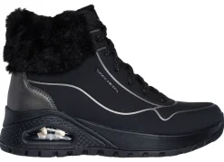 Best SKECHERS, gefütterte Damen-Boots, Winterschuhe, mit flauschigem Plüschkragen Damen Winterschuhe|Stiefel & Stiefeletten