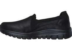 SKECHERS, klassiche Damen-Slipper, aus Synthetik und elastischem Strick-Material Damen Slipper
