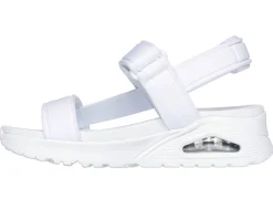 Discount SKECHERS Sandale aus dehnbarem Textilmaterial Damen Sandalen