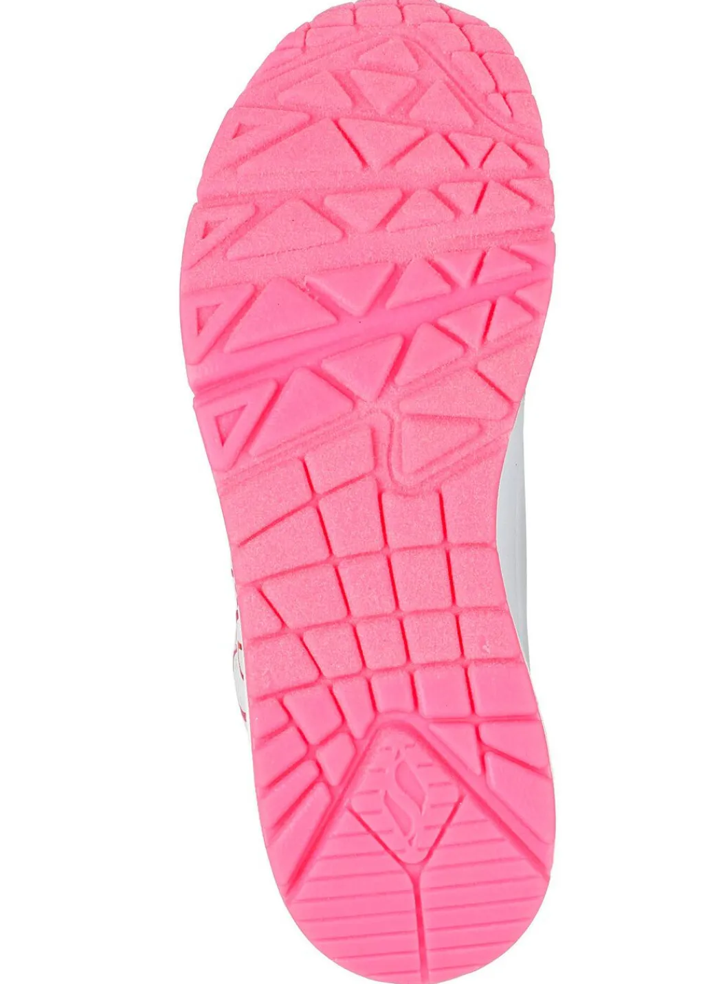 Sale SKECHERS Schnür-Sneaker mit niedlichen Herzchen bedruckt Damen Sneaker & Sportschuhe|Schnürschuhe