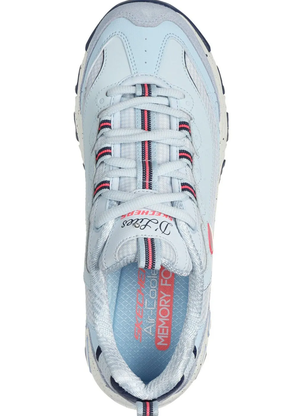 Sale SKECHERS Schnür-Sneaker mit Veloursleder-Besätzen Damen Sneaker & Sportschuhe|Schnürschuhe