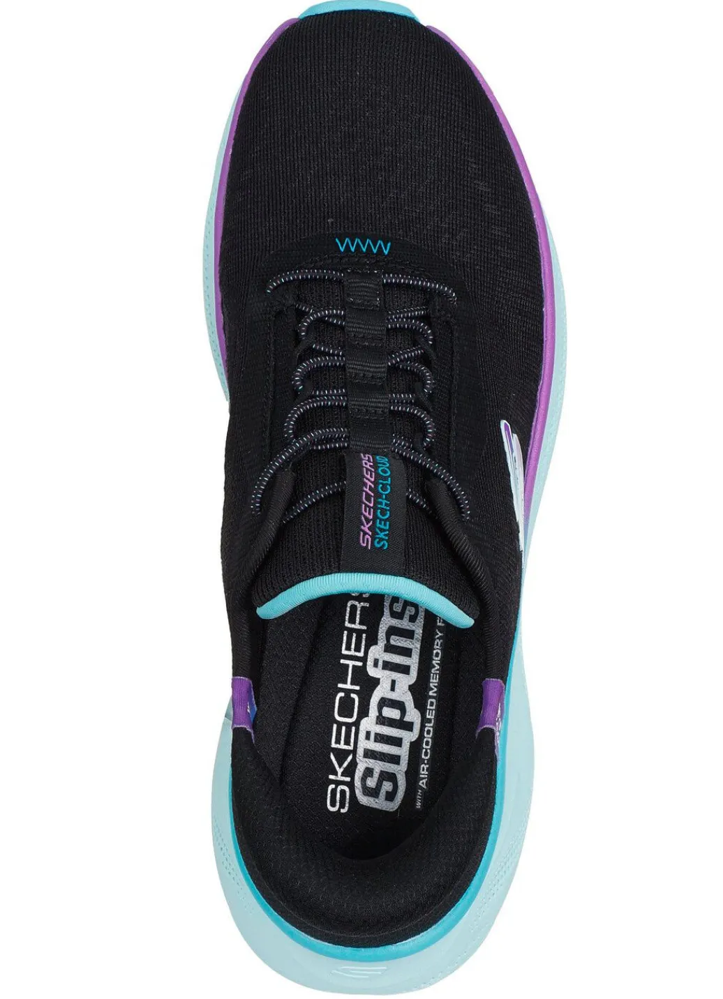 Sale SKECHERS Sneaker mit geformter Slip-Ins Fersenplatte Damen Sneaker & Sportschuhe|Schnürschuhe