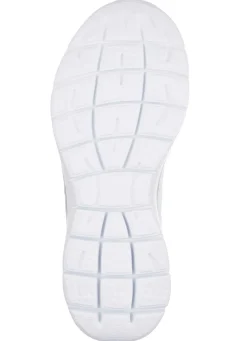 Best SKECHERS, sportliche Damen-Sneaker, mit Nappaleder-Besätzen Damen Sneaker & Sportschuhe|Schnürschuhe