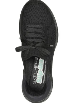 Sale SKECHERS, sportliche Damen-Sneaker, mit geformter Slip-Ins Fersenplatte Damen Sneaker & Sportschuhe|Schnürschuhe