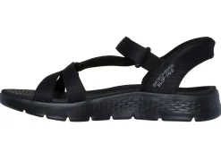 Best SKECHERS, sportliche Damen-Sandalen, mit geformter Slip-Ins Fersenplatte Damen Sandalen