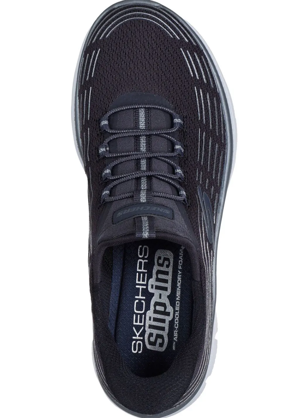 Clearance SKECHERS, stylische Damen-Sneaker, mit geformter Slip-Ins Fersenplatte Damen Sneaker & Sportschuhe|Slipper