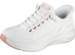 Hot SKECHERS, stylische Damen-Sneaker, mit geformter Slip-Ins Fersenplatte Damen Sneaker & Sportschuhe|Schnürschuhe