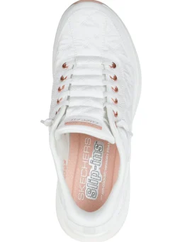 Hot SKECHERS, stylische Damen-Sneaker, mit geformter Slip-Ins Fersenplatte Damen Sneaker & Sportschuhe|Schnürschuhe