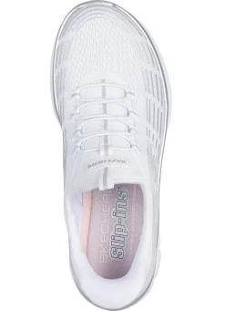 SKECHERS, stylische Damen-Sneaker, mit geformter Slip-Ins Fersenplatte Damen Sneaker & Sportschuhe|Slipper
