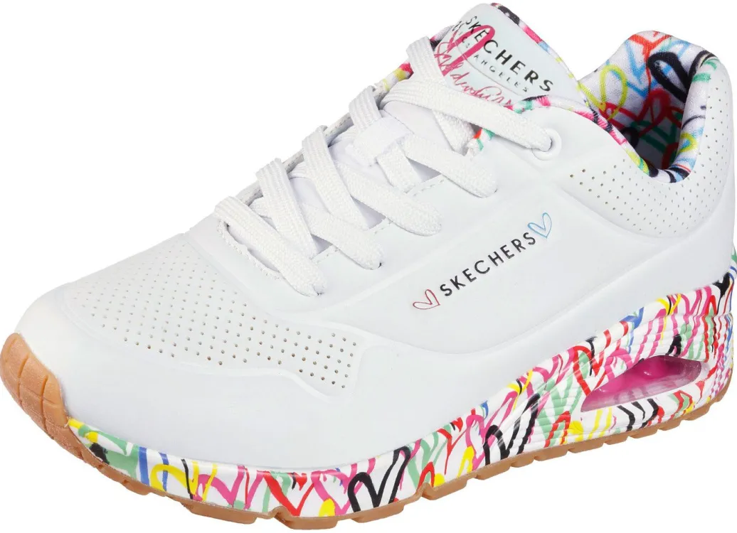 Hot SKECHERS, trendige Damen-Sneaker, mit sichtbarem Luftpolster Damen Sneaker & Sportschuhe|Schnürschuhe