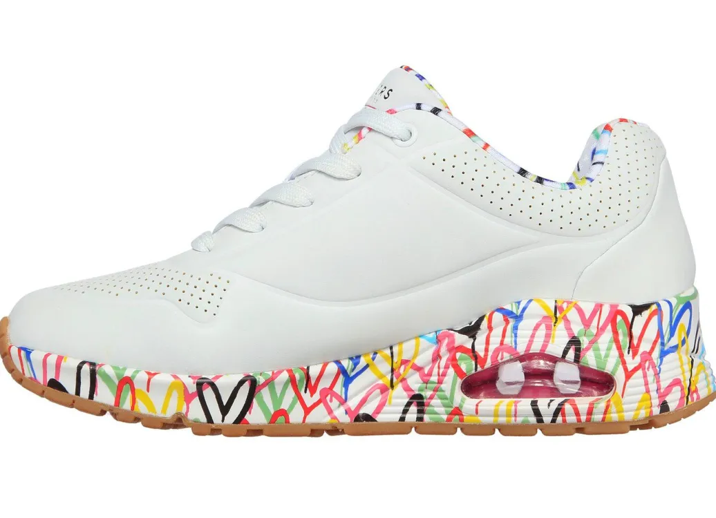 Hot SKECHERS, trendige Damen-Sneaker, mit sichtbarem Luftpolster Damen Sneaker & Sportschuhe|Schnürschuhe