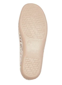 New Slipper in aus Textilmaterial Damen Slipper