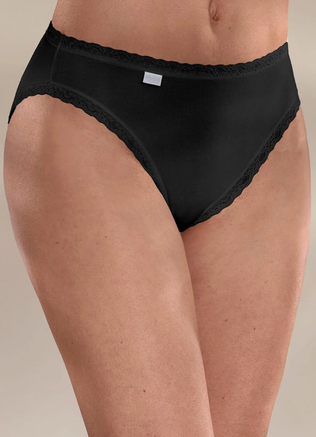 Online Sloggi 24/7 Dreierpack Slips mit Spitzenbandabschlüssen Damen Slips