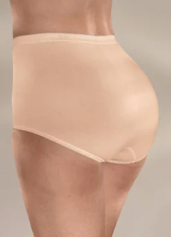 Sloggi Dreierpack Maxi Slip mit elastischen Abschlüssen Damen Slips