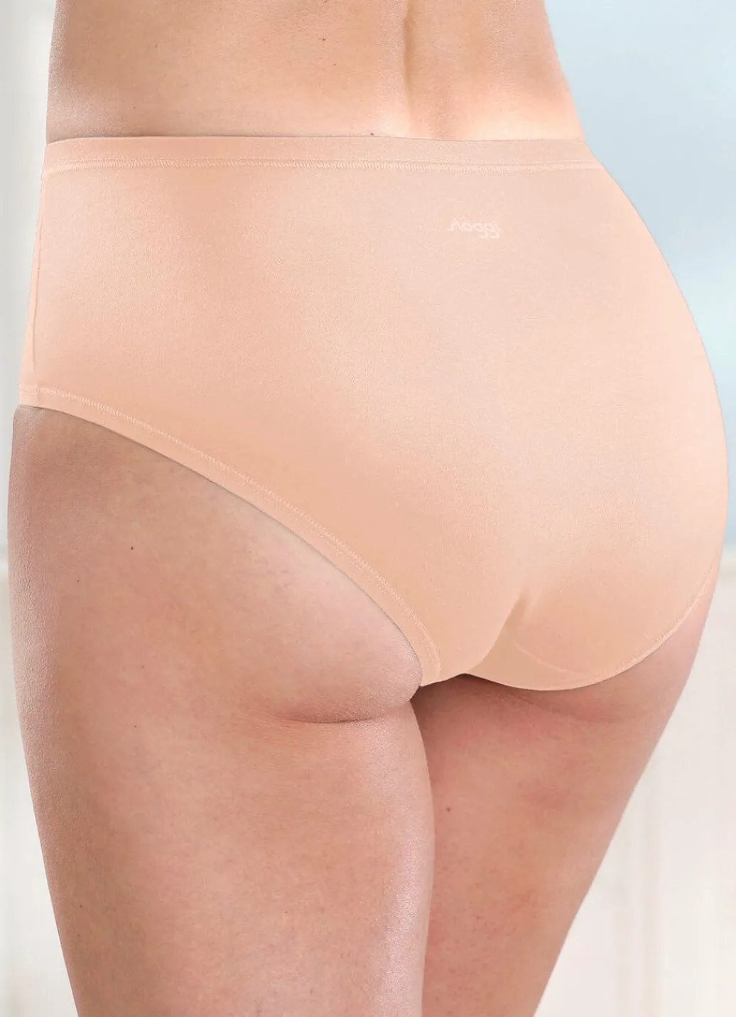 Clearance Sloggi Dreierpack Slips mit BIO-Baumwolle Damen Slips