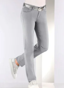 Damen Mona Lange Hosen<Softe Hose in 5-Pocket-Form
