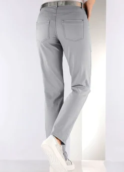 Damen Mona Lange Hosen<Softe Hose in 5-Pocket-Form