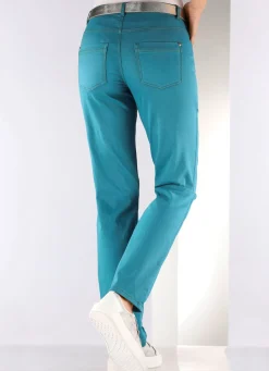 Damen Mona Lange Hosen<Softe Hose in 5-Pocket-Form