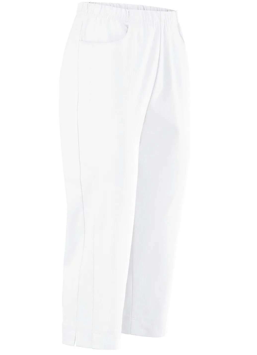 Damen Mona Lange Hosen<Soft-Stretch-Caprihose