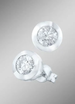 Best Solitär-Ohrstecker mit Brillanten Damen Ohrschmuck