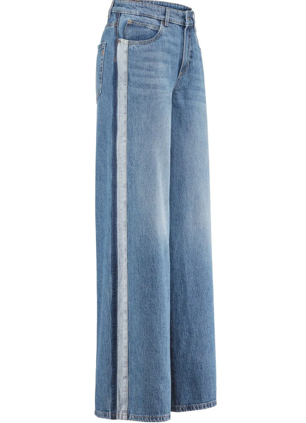 Damen Mona Lange Hosen|Jeans<Sportive Jeans mit modisch weitem Beinverlauf