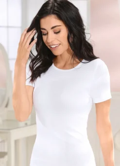 Sale Sportives Shirt im Dreierpack Damen Unterhemden