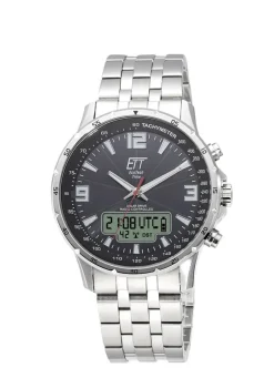 Clearance Sportliche Funk-Solar-Herrenuhr Herren Funkuhren