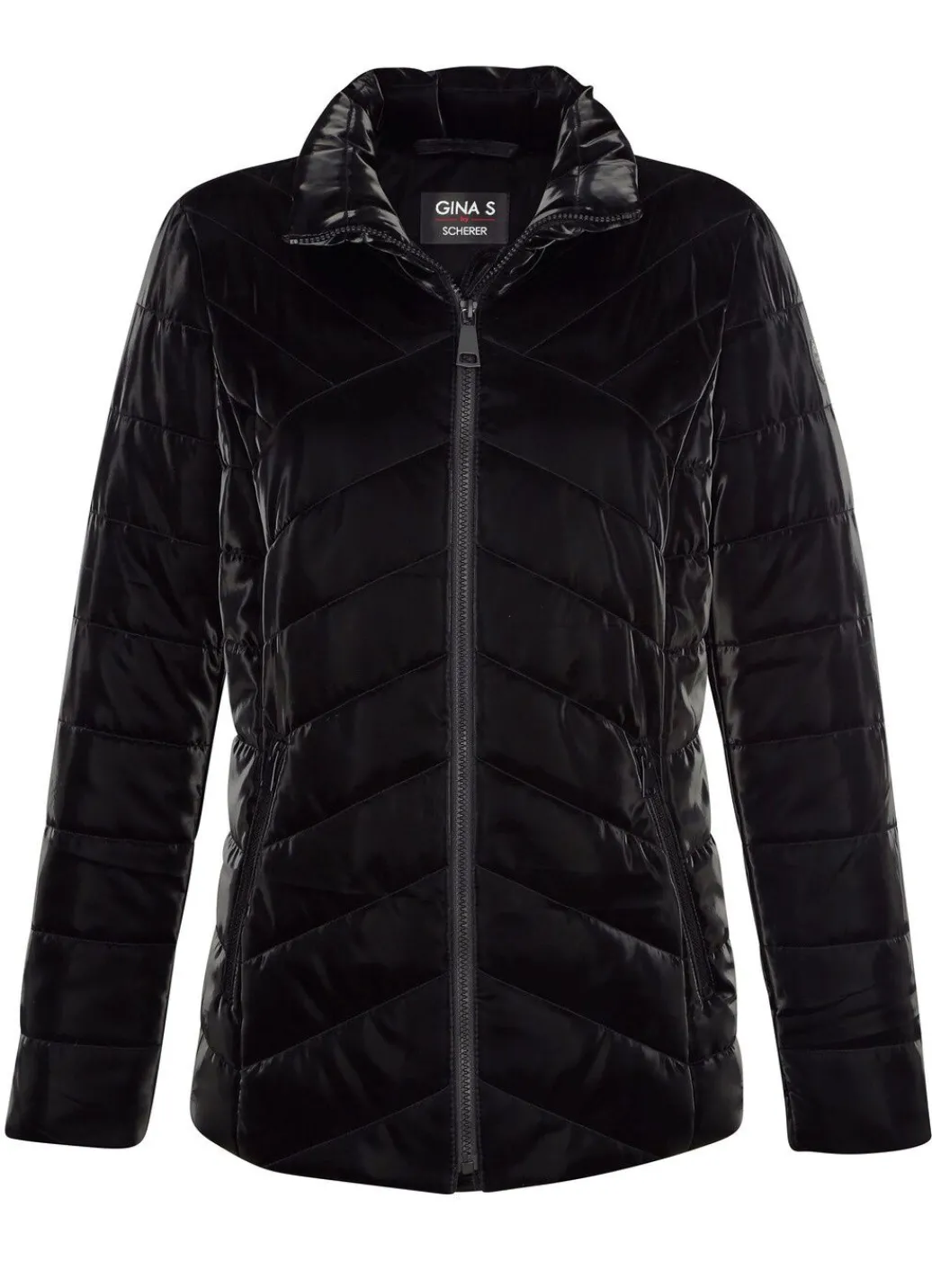 Damen Mona Winterjacken<Steppjacke in Metallic-Optik