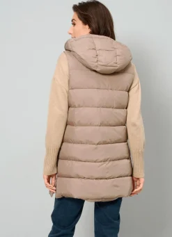 Damen Mona Winterjacken<Steppweste mit 2-Wege-Reißverschluss