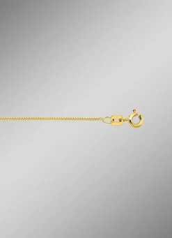 Discount Stilvolle Flachpanzerkette aus Gold Damen Halsketten