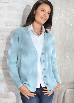 Best Strickjacke aus Schurwolle (Merino) Damen Strickjacken|Basics