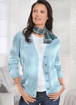 Best Strickjacke aus Schurwolle (Merino) Damen Strickjacken|Basics