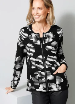 Sale Strickjacke in Feinstrick Damen Strickjacken