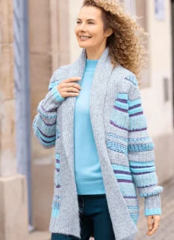 Best Strickjacke in Grobstrick Damen Strickjacken