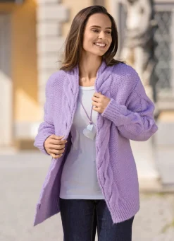 Best Strickjacke in Grobstrick Damen Strickjacken|Basics