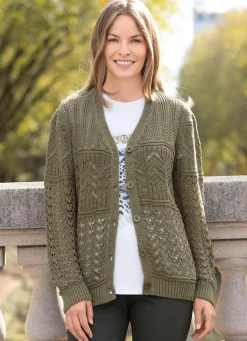 Online Strickjacke in Mustermix Damen Strickjacken|Basics
