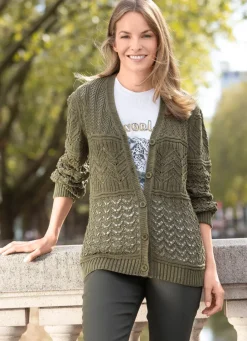 Online Strickjacke in Mustermix Damen Strickjacken|Basics