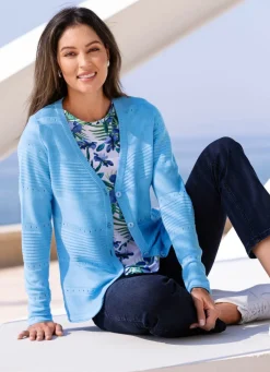 Online Strickjacke in Mustermix Damen Strickjacken|Basics