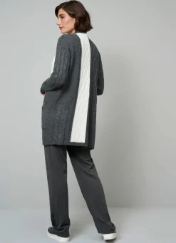 Online Strickjacke in Strukturmix Damen Strickjacken