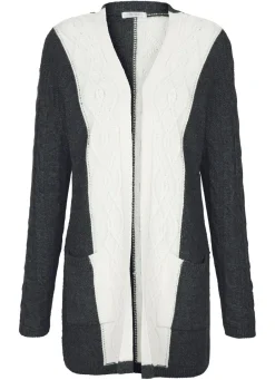 Online Strickjacke in Strukturmix Damen Strickjacken