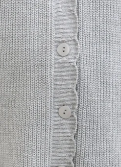 Online Strickjacke mit dezenten Glitzereffekten Damen Strickjacken|Basics