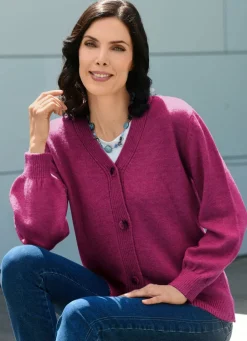 Hot Strickjacke mit flauschig weichem Griff Damen Strickjacken|Basics