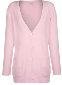 Hot Strickjacke mit Modal Damen Strickjacken|Basics