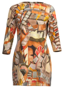 Damen Mona Tuniken|Pullover<Strick-Tunika in Feinstrick
