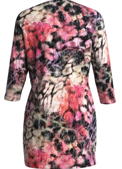 Damen Mona Tuniken|Pullover<Strick-Tunika mit dezenten Glitzerakzenten